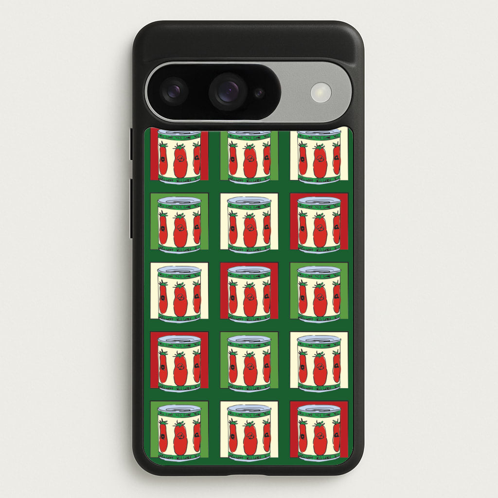 Tomato Pattern Phone Case for Google Pixel 10 / 10 Pro