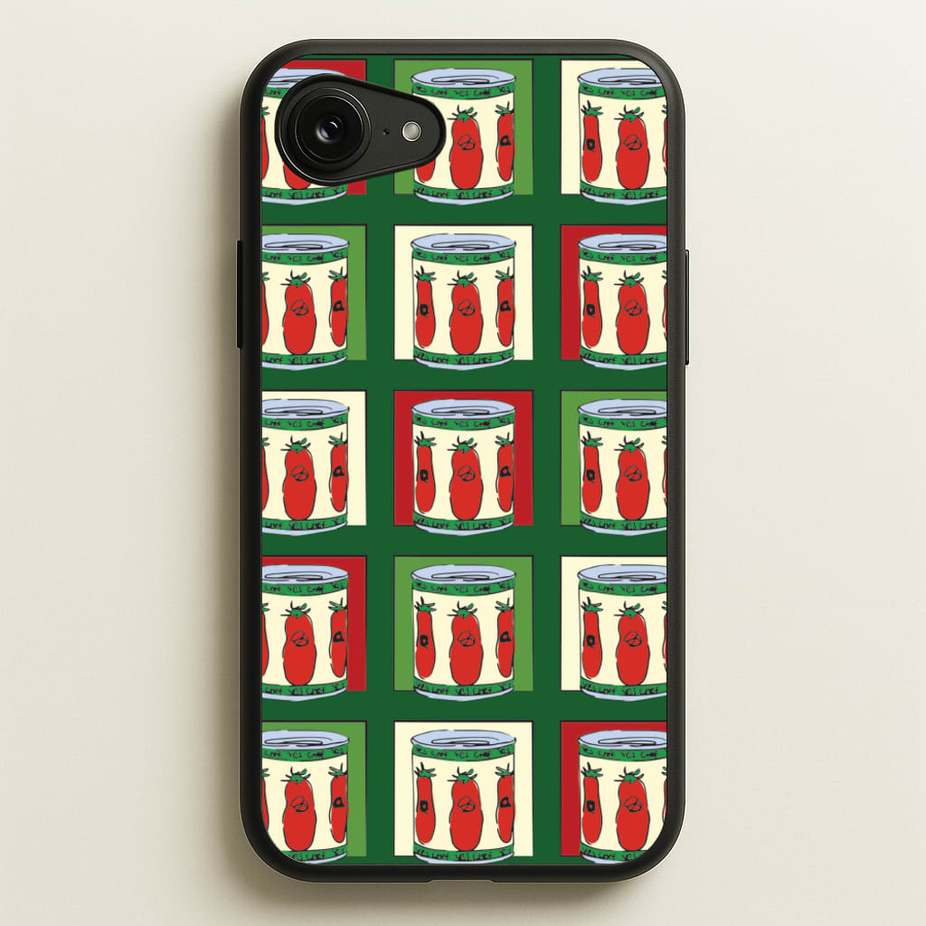 Tomato Pattern - The Bear Phone Case for iPhone 16e
