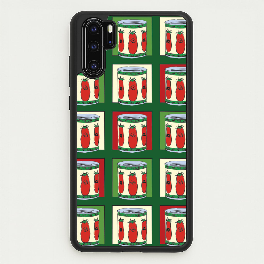 Tomato Pattern - The Bear Phone Case for Huawei P30 Pro