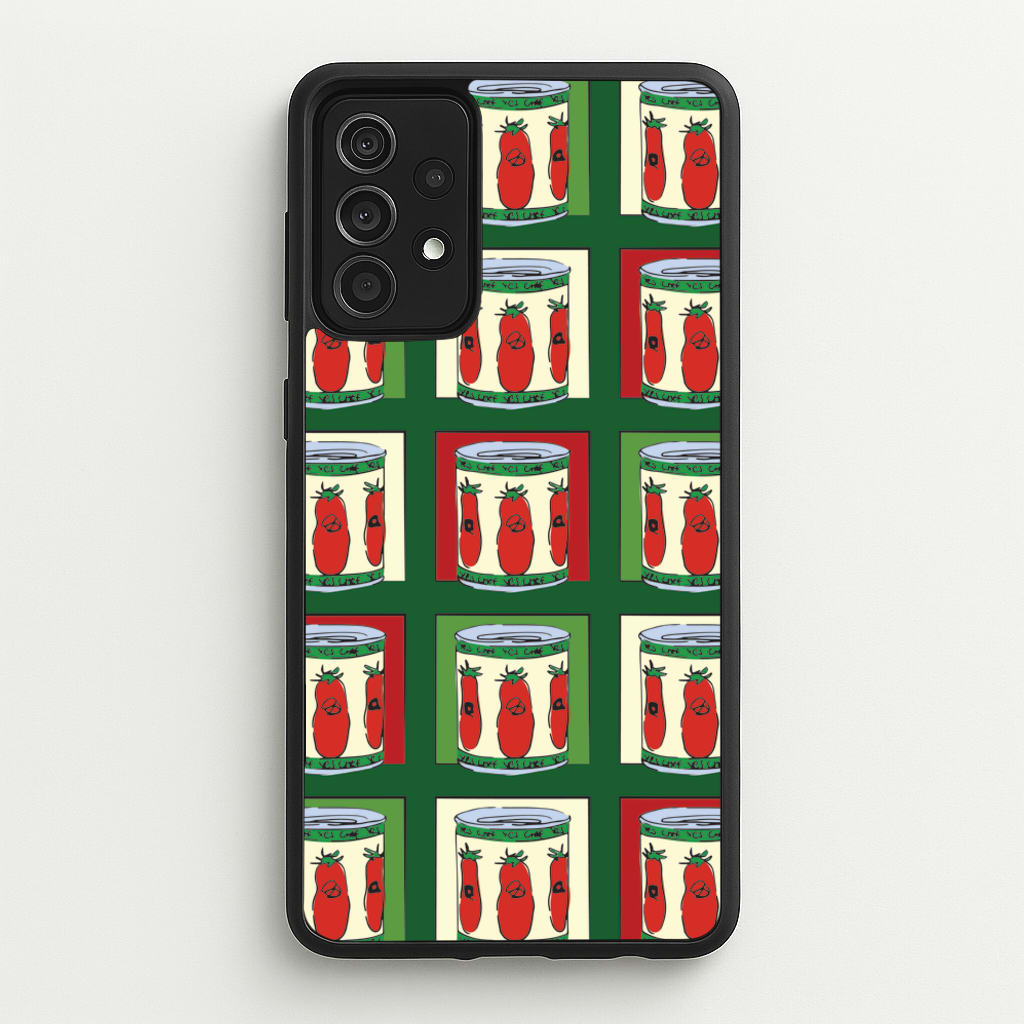 Tomato Pattern - The Bear Phone Case for Galaxy A52 / A52s