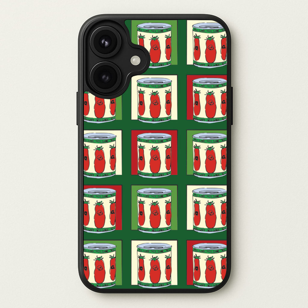 Tomato Pattern Phone Case for iPhone 17