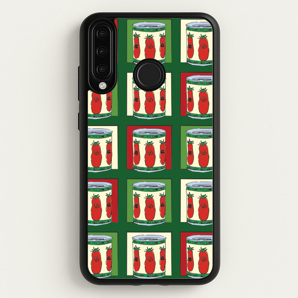 Tomato Pattern - The Bear Phone Case for Huawei P30 Lite