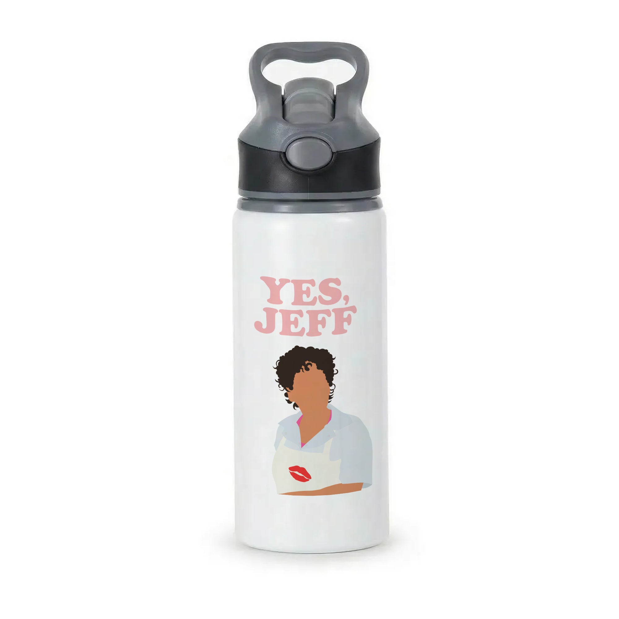 Yes Jeff Active Water Bottle - Black