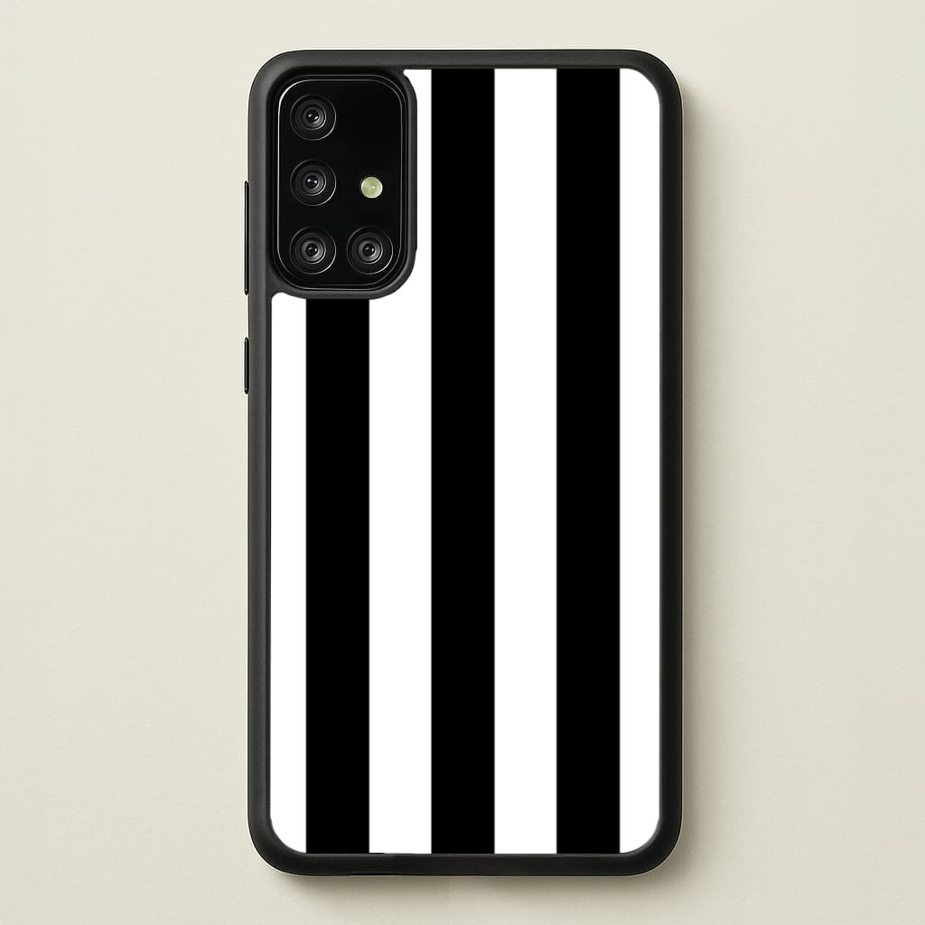 Beetle Halloween Stripes - Halloween Phone Case for Galaxy A71