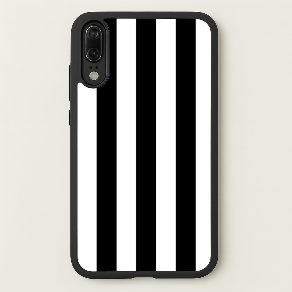 Beetle Halloween Stripes - Halloween Phone Case for Huawei P20