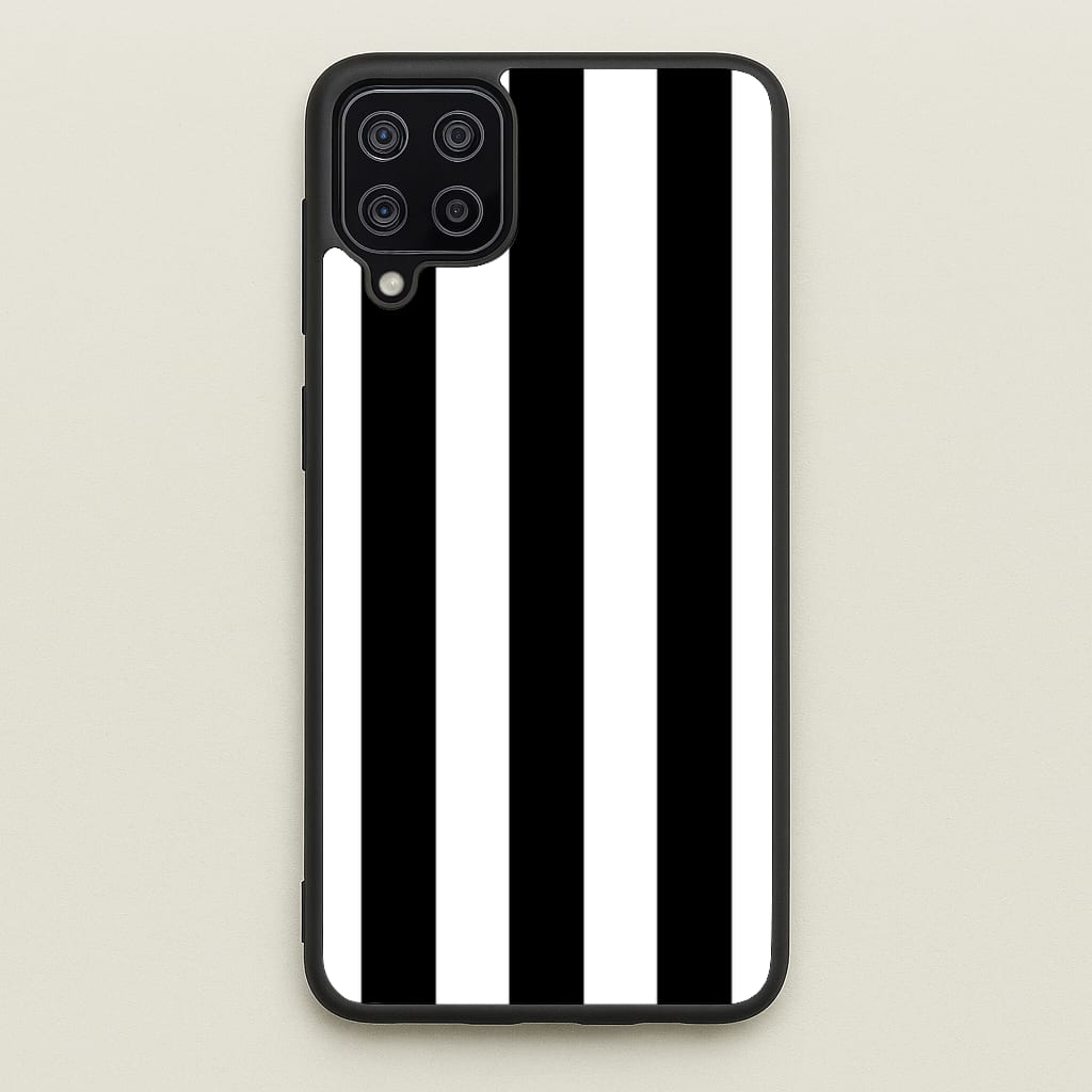 Beetle Halloween Stripes - Halloween Phone Case for Galaxy A12