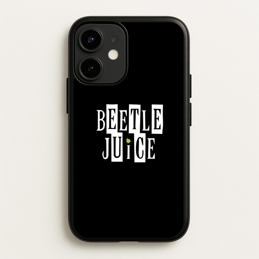 Text - Beetle Halloween - Halloween Phone Case for iPhone 12 / 12 Pro