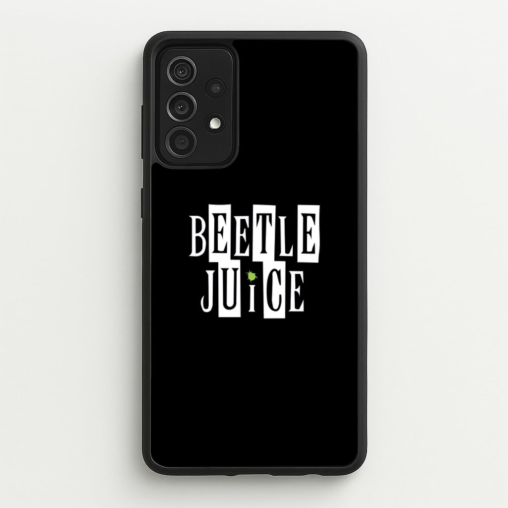 Text - Beetle Halloween - Halloween Phone Case for Galaxy A52 / A52s