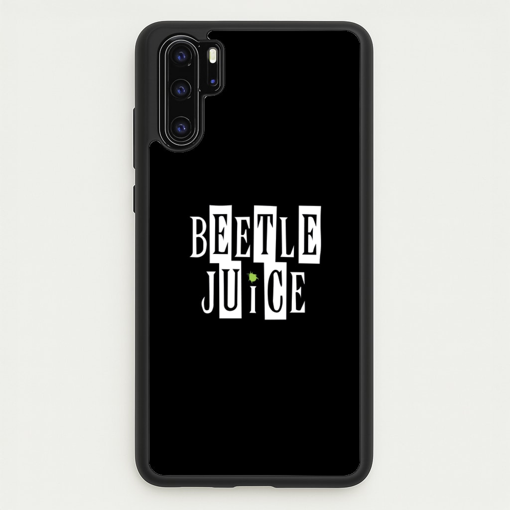Text - Beetle Halloween - Halloween Phone Case for Huawei P30 Pro