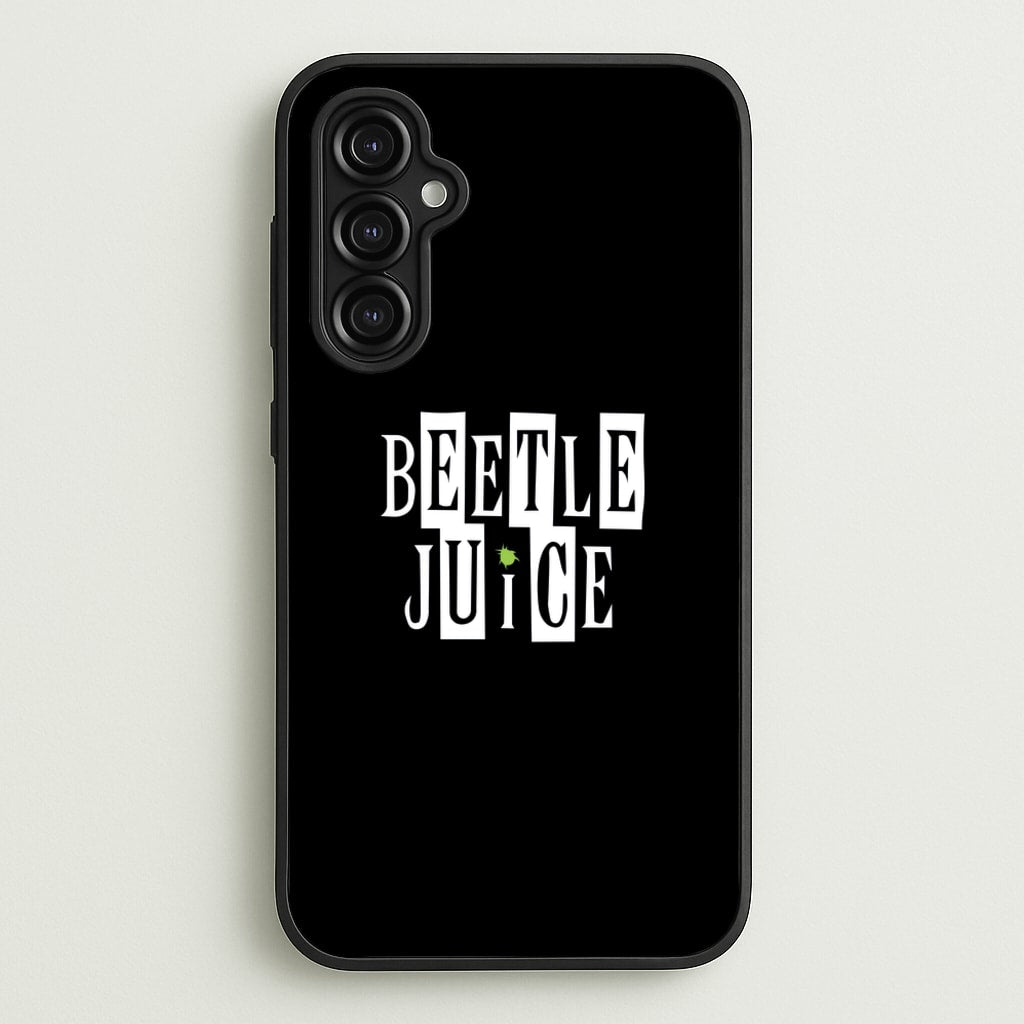 Text - Beetle Halloween - Halloween Phone Case for Galaxy A14