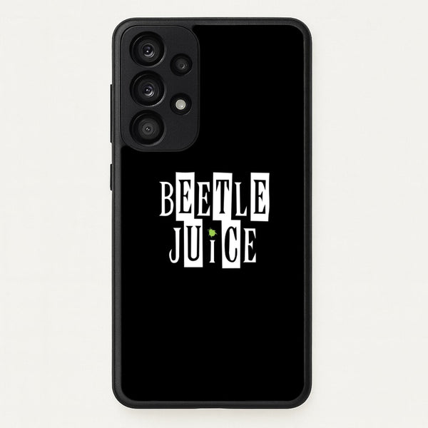 Text - Beetle Halloween - Halloween Phone Case for Galaxy A33