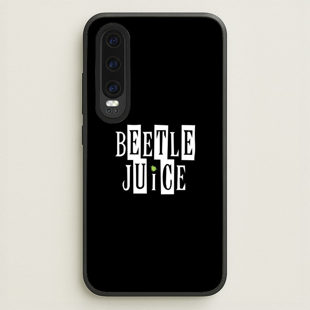 Text - Beetle Halloween - Halloween Phone Case for Huawei P30