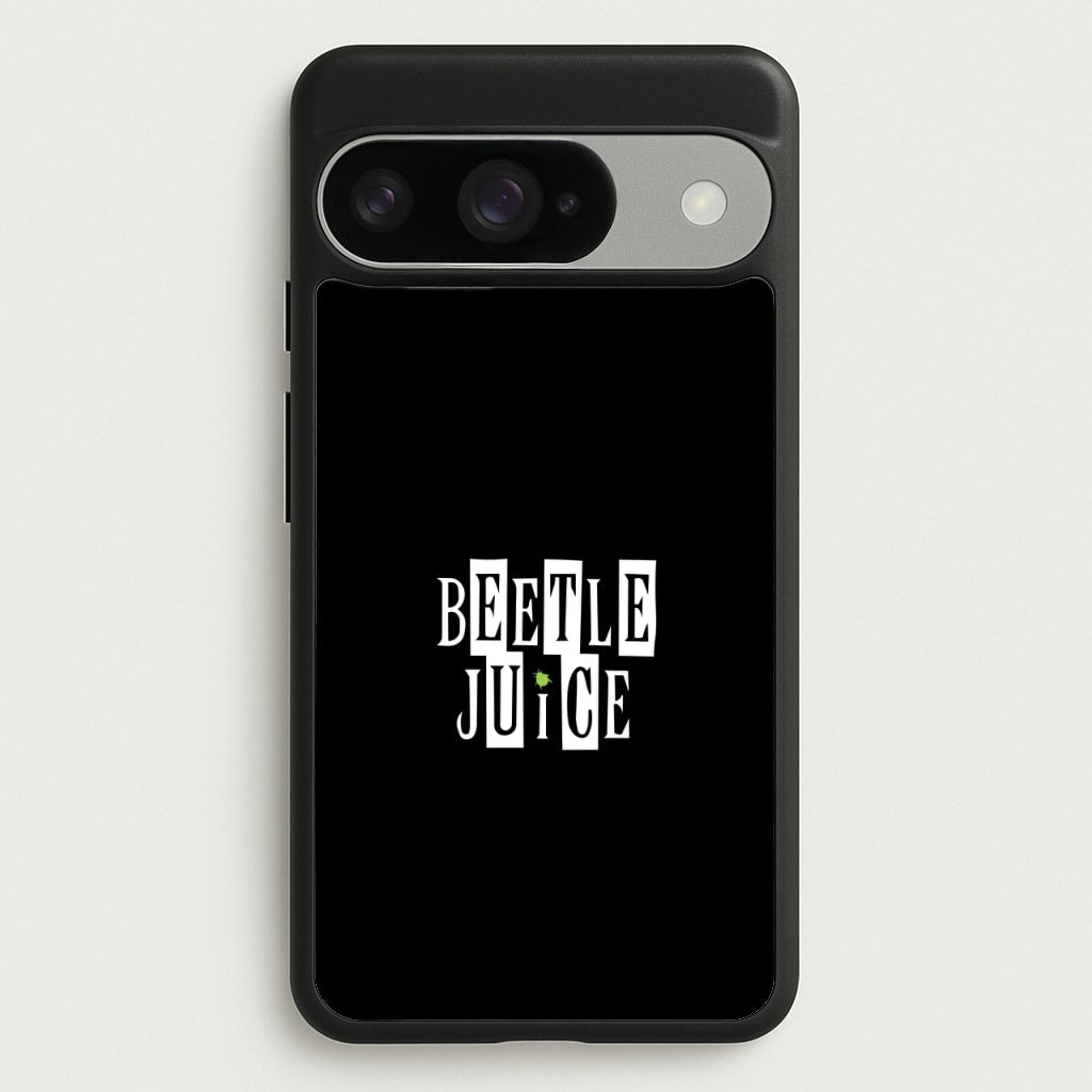 Text - Beetle Halloween Phone Case for Google Pixel 10 / 10 Pro