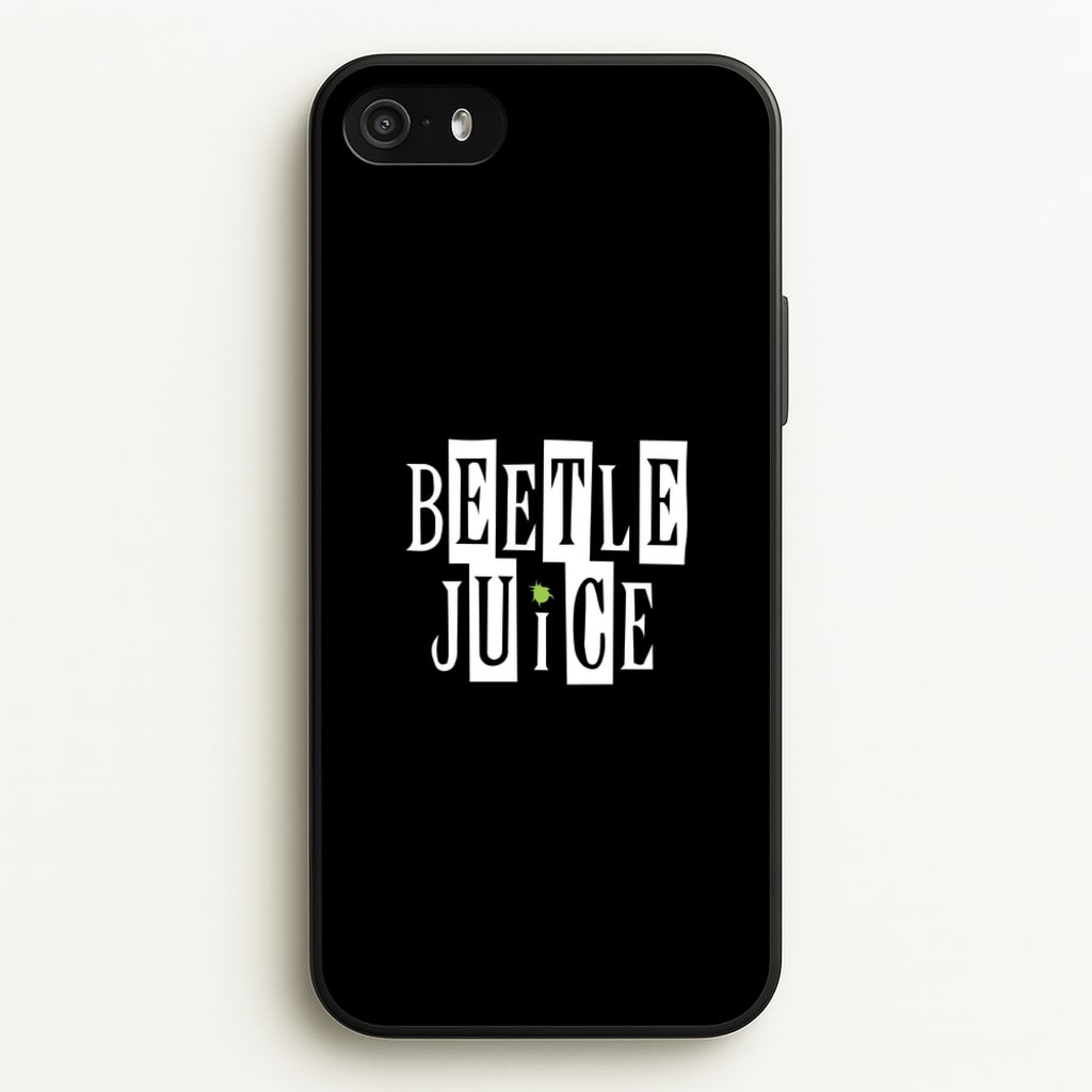 Text - Beetle Halloween - Halloween Phone Case for iPhone 5 / 5s / SE 2016