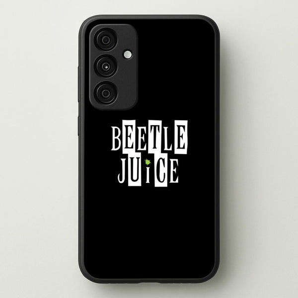 Text - Beetle Halloween - Halloween Phone Case for Galaxy A35