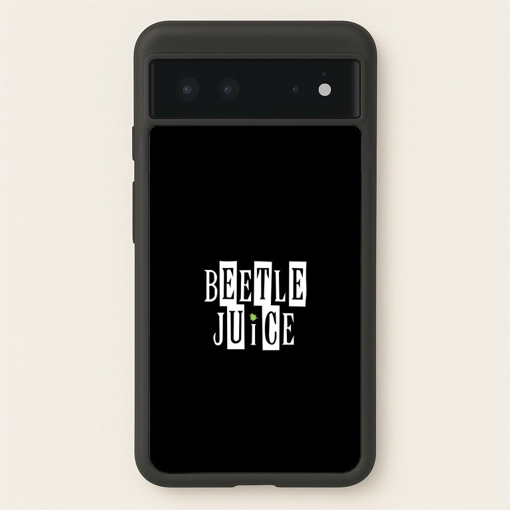 Text - Beetle Halloween - Halloween Phone Case for Google Pixel 6