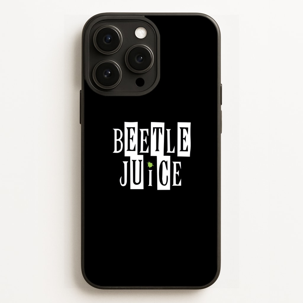 Text - Beetle Halloween - Halloween Phone Case for iPhone 12 Pro Max
