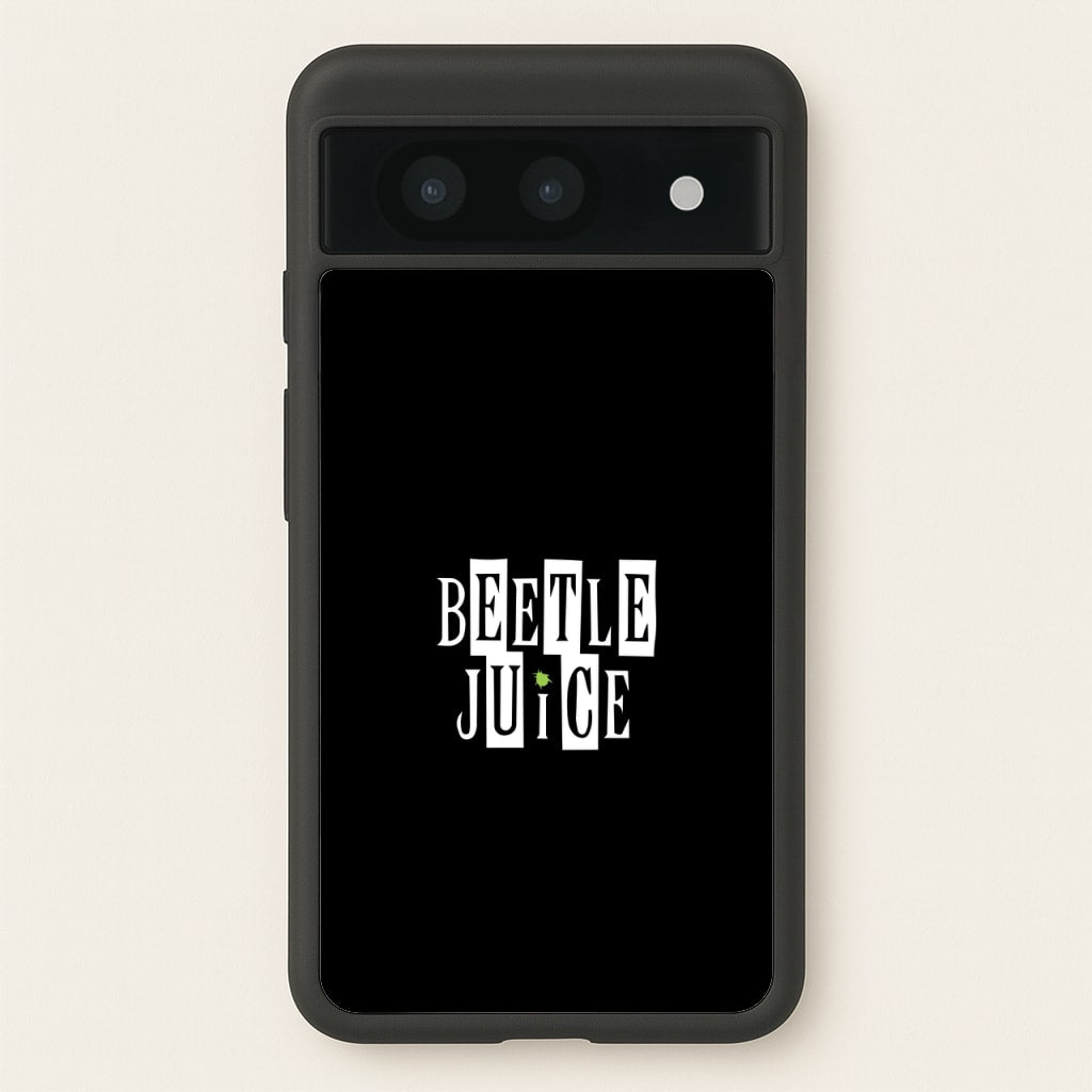 Text - Beetle Halloween - Halloween Phone Case for Google Pixel 8a