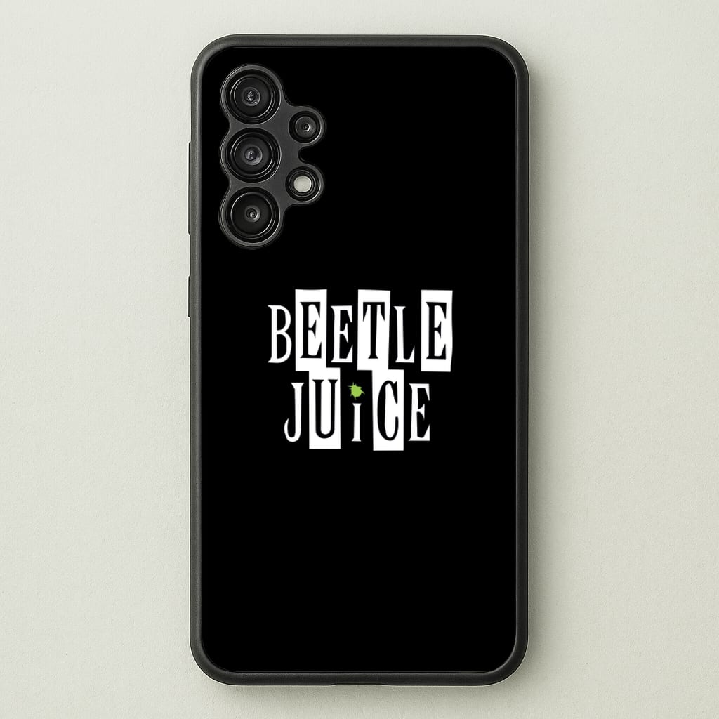Text - Beetle Halloween - Halloween Phone Case for Galaxy A13