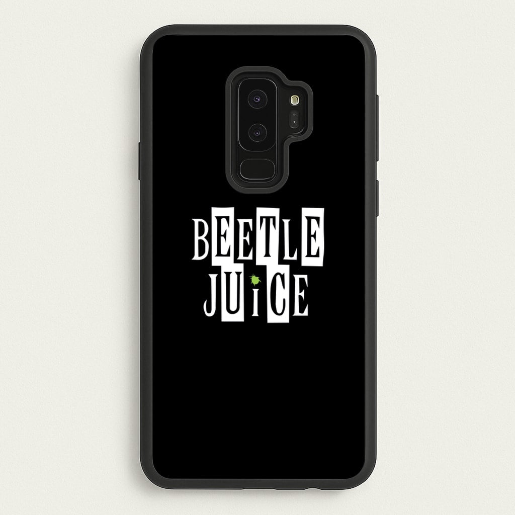 Text - Beetle Halloween - Halloween Phone Case for Galaxy S9 Plus