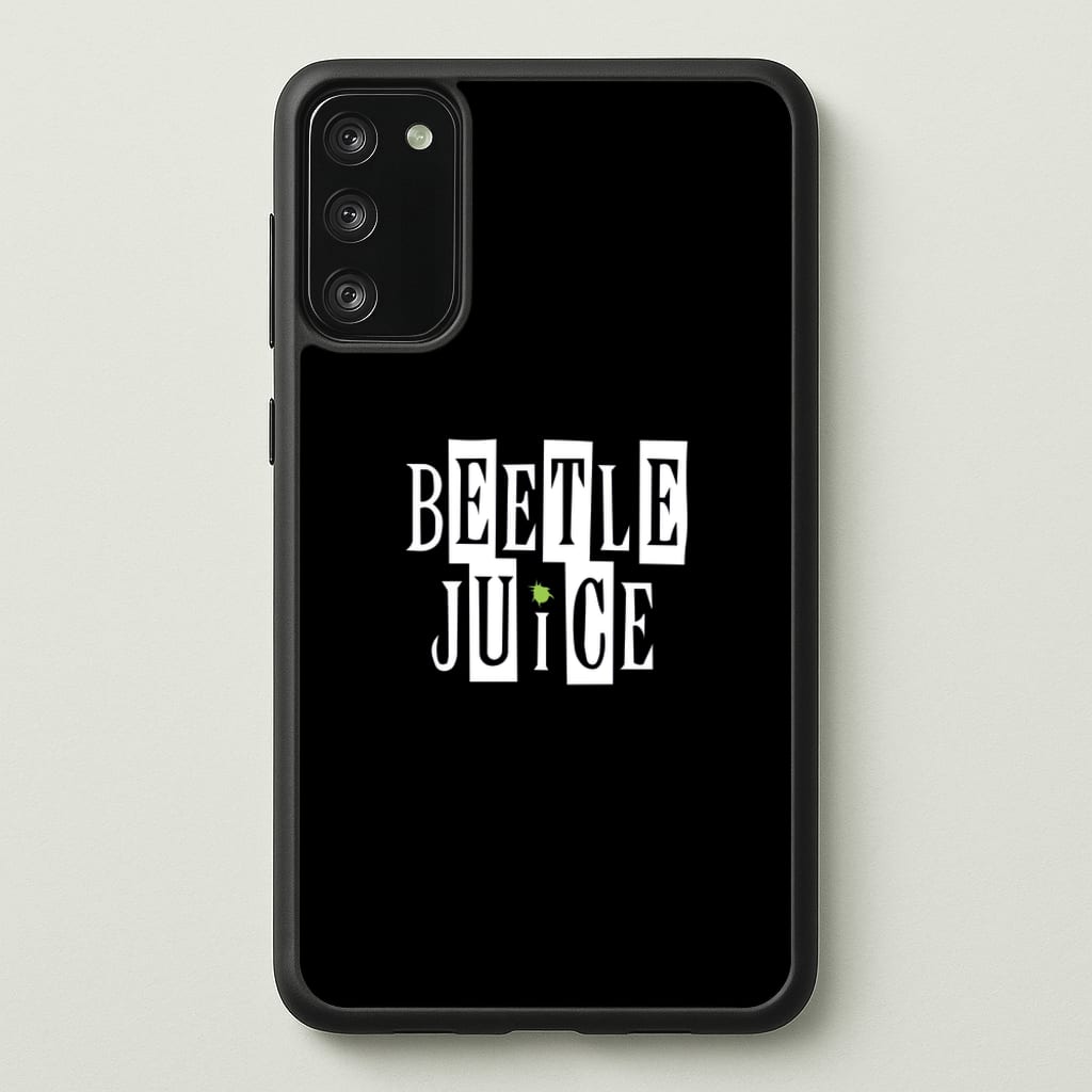 Text - Beetle Halloween - Halloween Phone Case for Galaxy A41