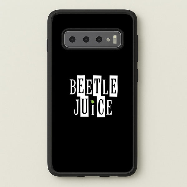 Text - Beetle Halloween - Halloween Phone Case for Galaxy S10 Plus