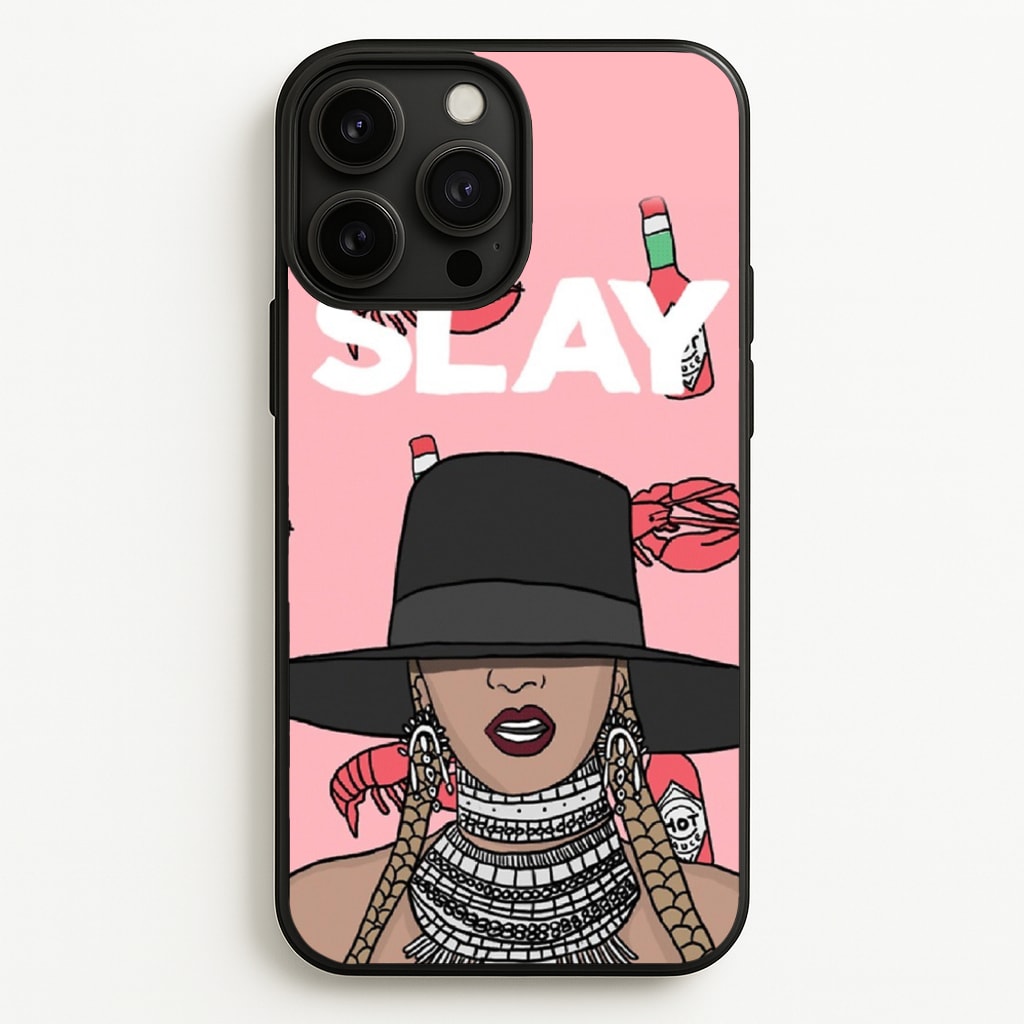 Slay - Queen B Cartoon - Beyonce Phone Case for iPhone 13 Pro Max