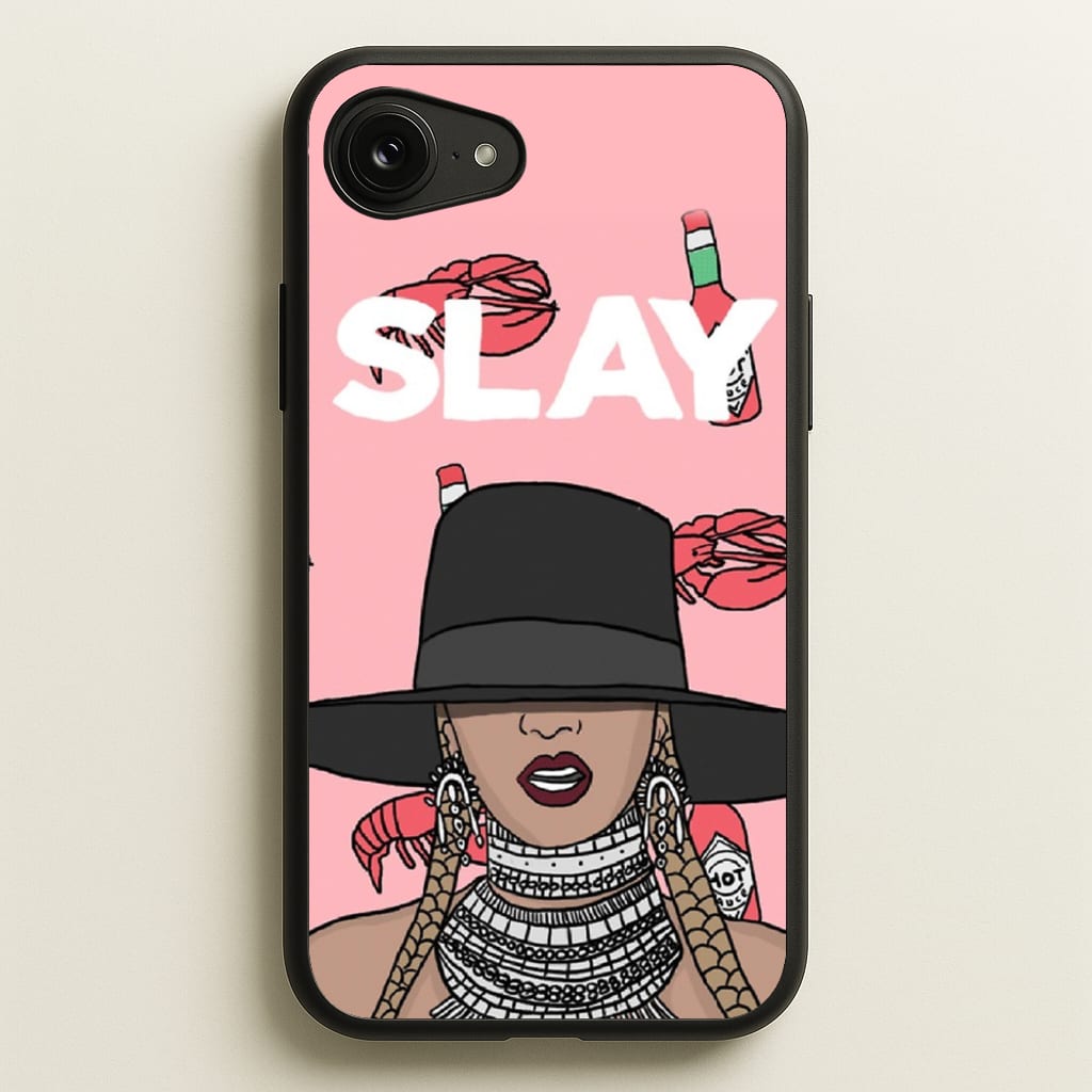 Slay - Queen B Cartoon - Beyonce Phone Case for iPhone 16e