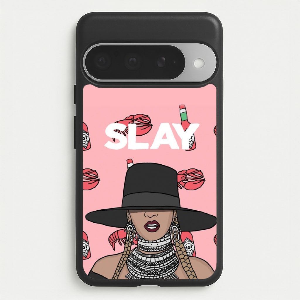Slay - Queen B Cartoon Phone Case for Google Pixel 10 Pro XL