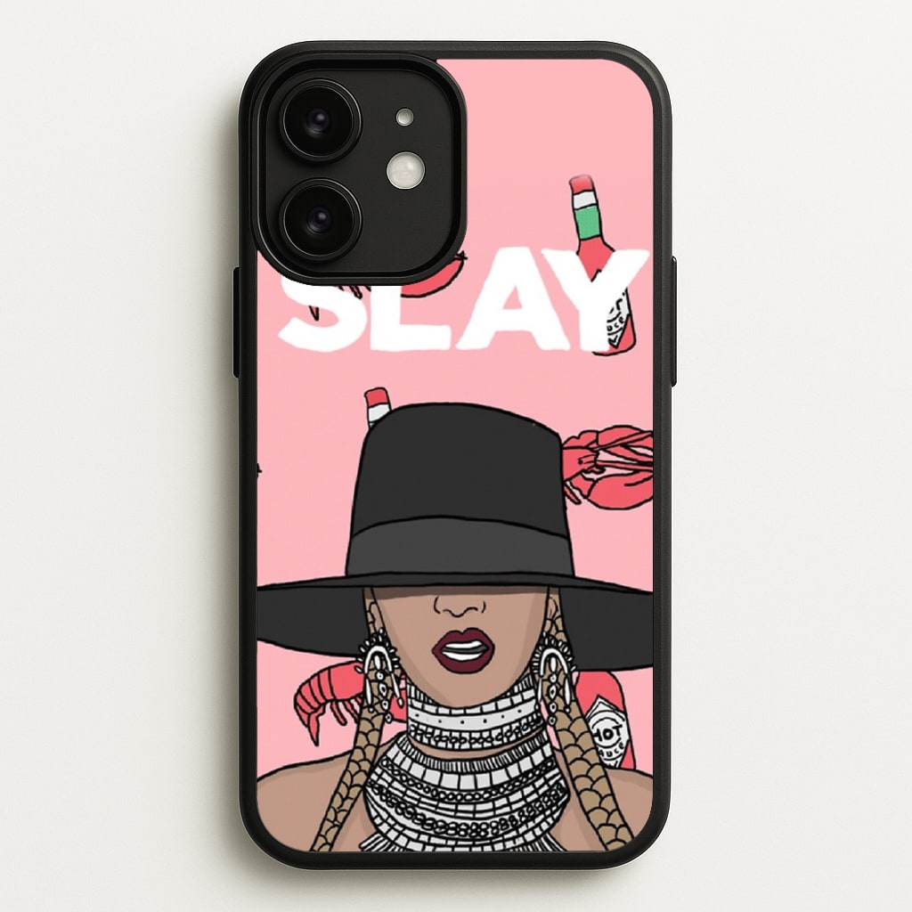 Slay - Queen B Cartoon - Beyonce Phone Case for iPhone 11