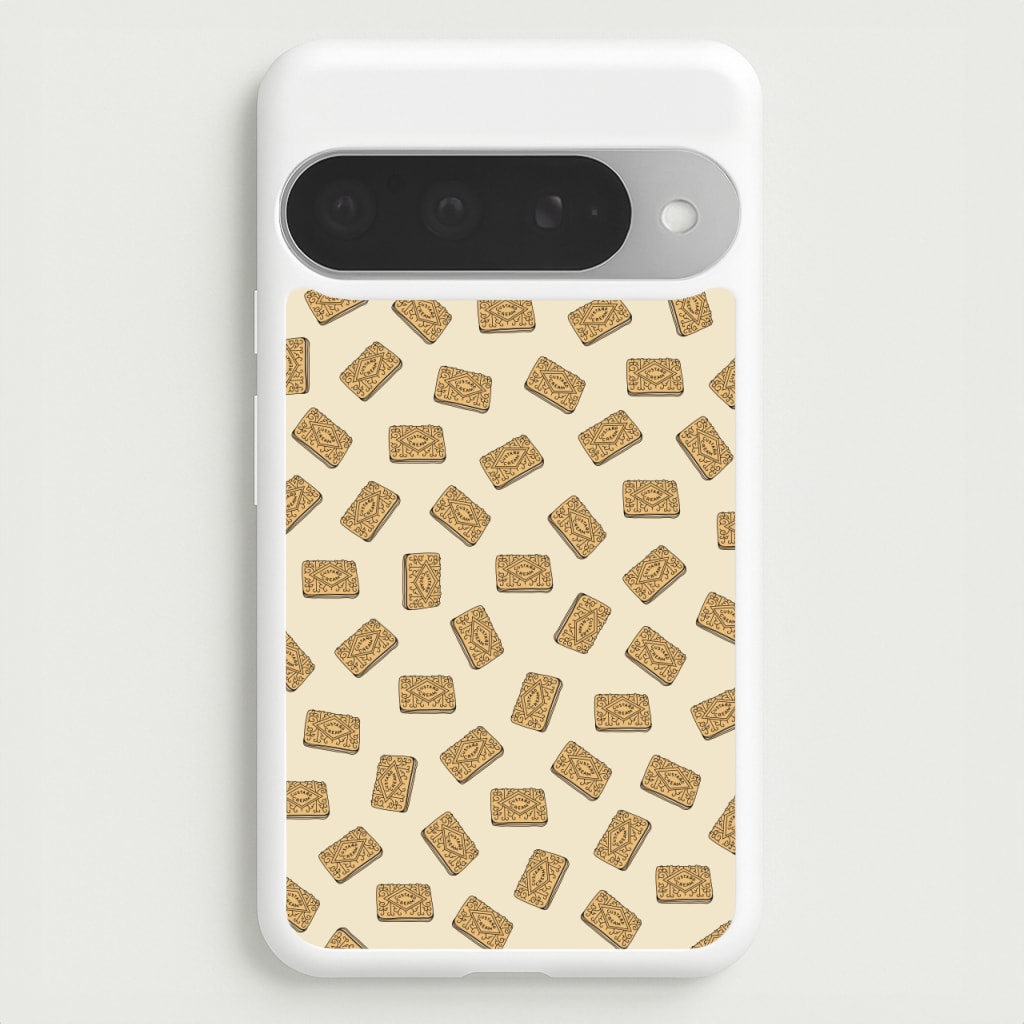 Custard Creams - Biscuits Patterns Phone Case for Google Pixel 10 Pro XL