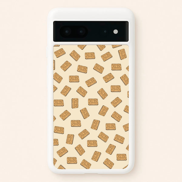 Custard Creams - Biscuits Patterns - Biscuits Patterns Phone Case for Google Pixel 7