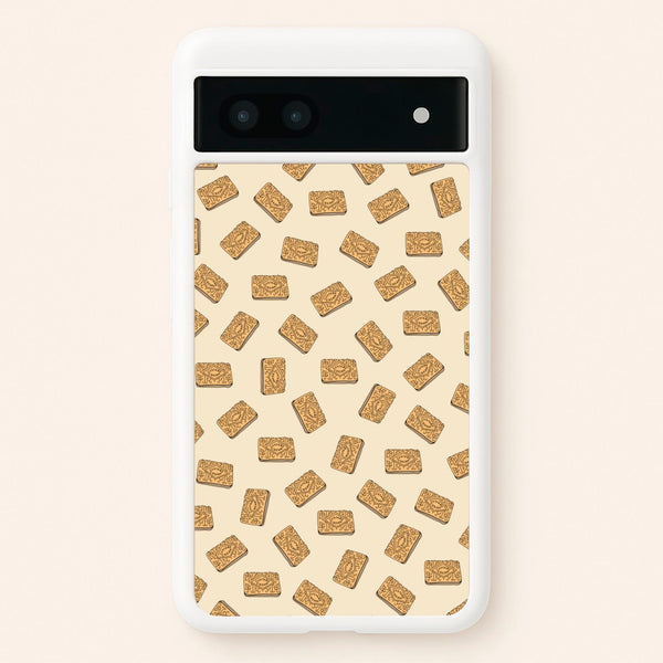 Custard Creams - Biscuits Patterns - Biscuits Patterns Phone Case for Google Pixel 6a
