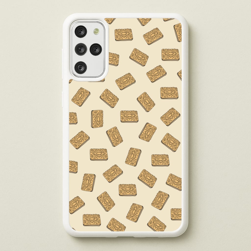 Custard Creams - Biscuits Patterns - Biscuits Patterns Phone Case for Galaxy S20 Plus