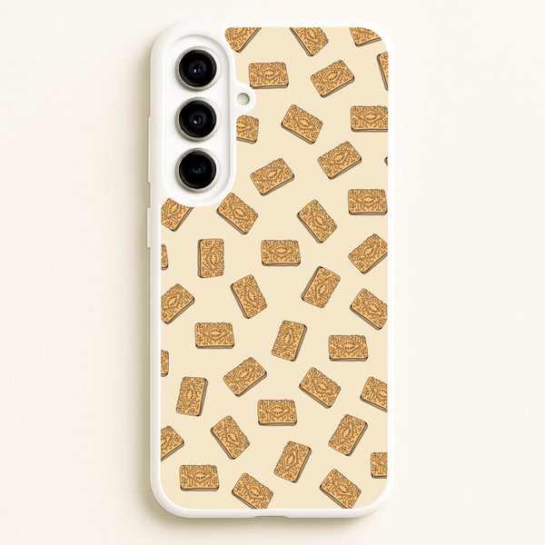 Custard Creams - Biscuits Patterns - Biscuits Patterns Phone Case for Galaxy A56