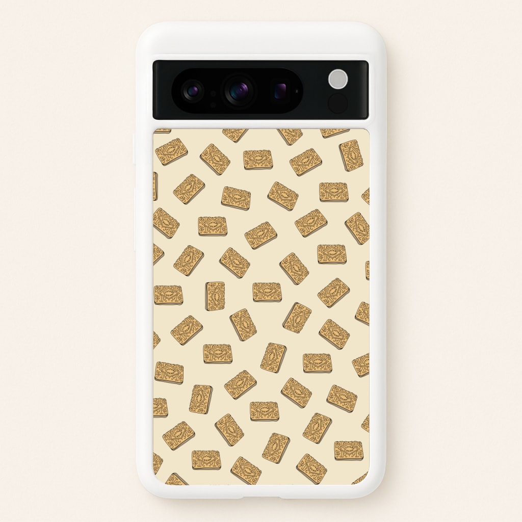 Custard Creams - Biscuits Patterns - Biscuits Patterns Phone Case for Google Pixel 8 Pro
