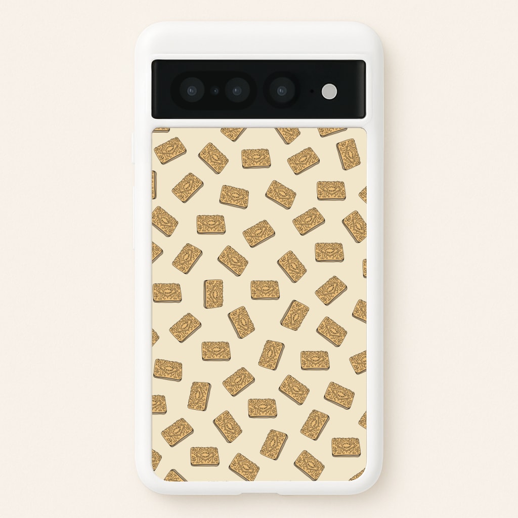 Custard Creams - Biscuits Patterns - Biscuits Patterns Phone Case for Google Pixel 7 Pro