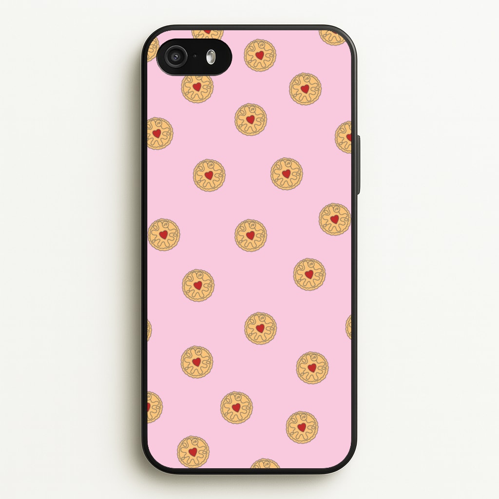 Jammy Doggers - Biscuits Patterns - Biscuits Patterns Phone Case for iPhone 5 / 5s / SE 2016