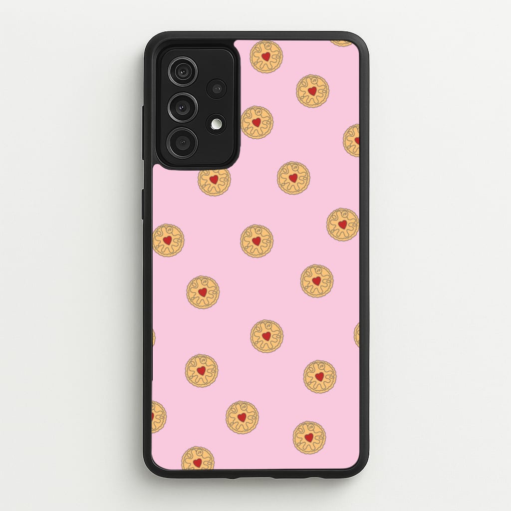 Jammy Doggers - Biscuits Patterns - Biscuits Patterns Phone Case for Galaxy A52 / A52s