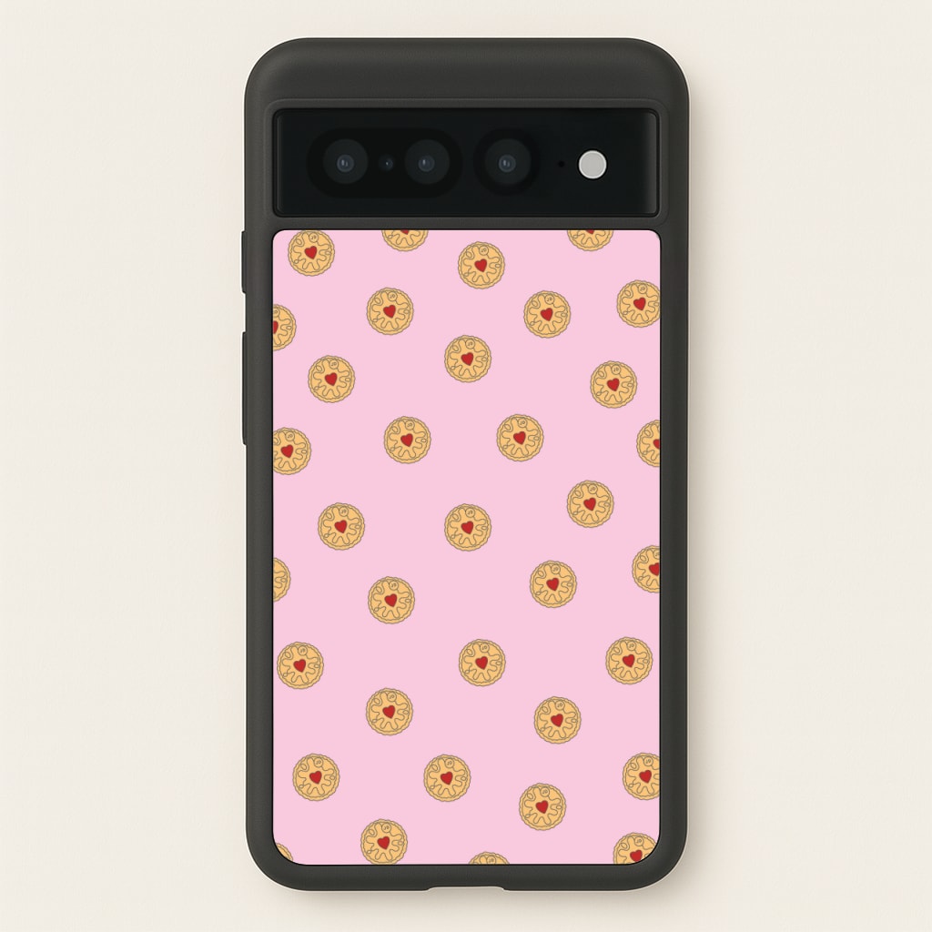 Jammy Doggers - Biscuits Patterns - Biscuits Patterns Phone Case for Google Pixel 7 Pro