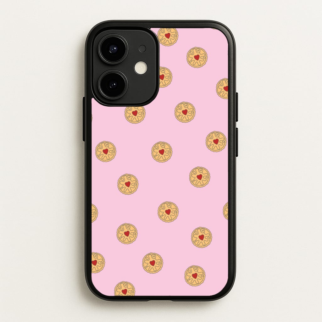 Jammy Doggers - Biscuits Patterns - Biscuits Patterns Phone Case for iPhone 12 / 12 Pro