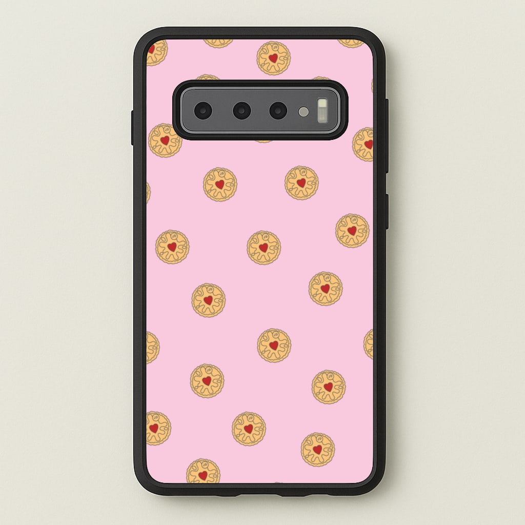 Jammy Doggers - Biscuits Patterns - Biscuits Patterns Phone Case for Galaxy S10