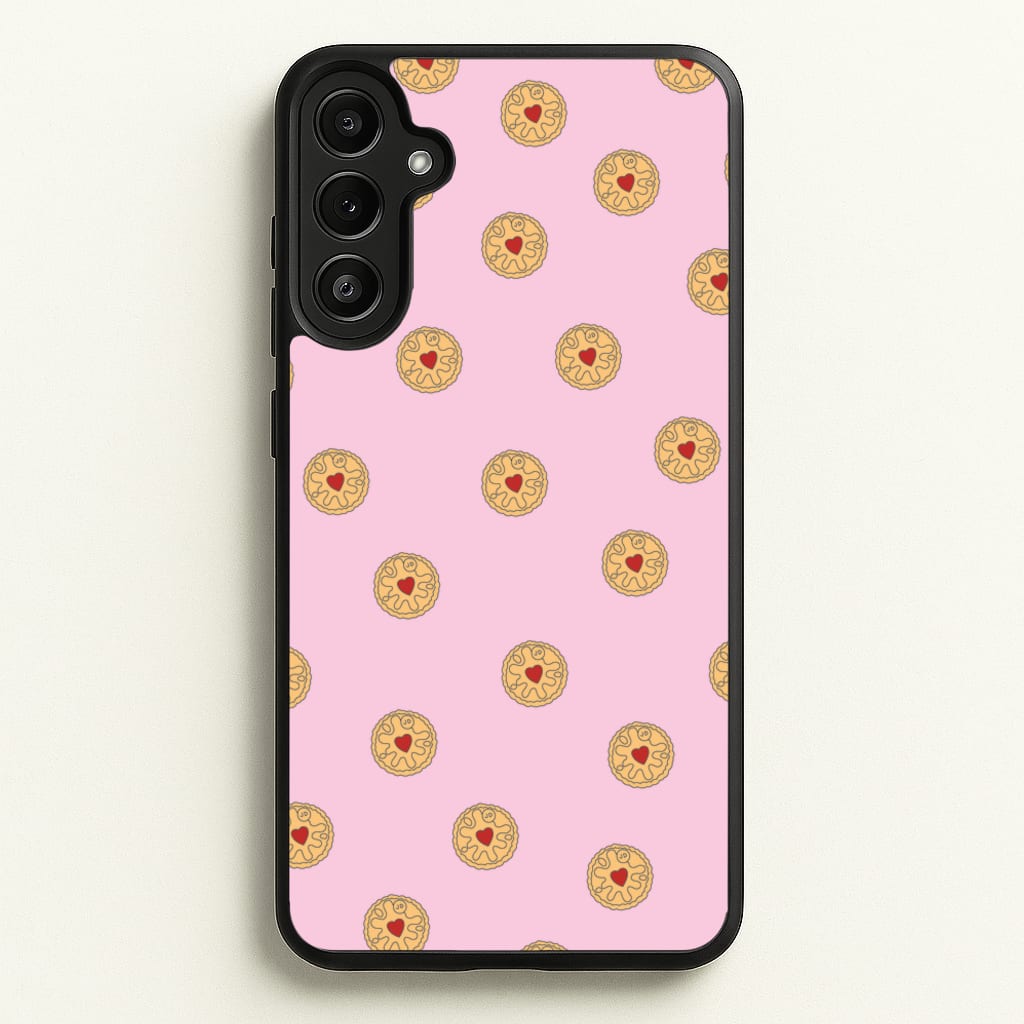 Jammy Doggers - Biscuits Patterns - Biscuits Patterns Phone Case for Galaxy A36