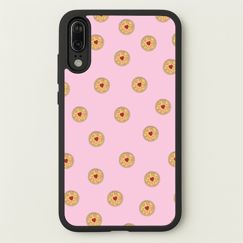 Jammy Doggers - Biscuits Patterns - Biscuits Patterns Phone Case for Huawei P20