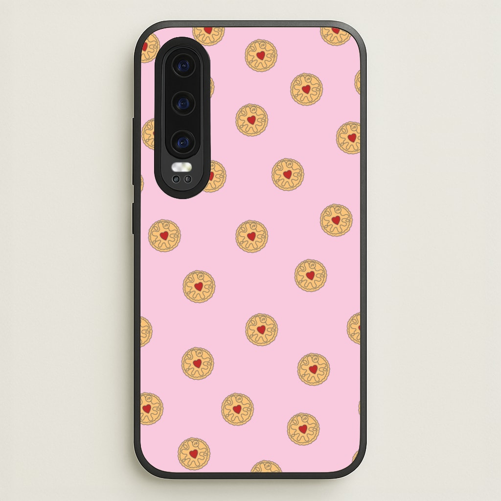 Jammy Doggers - Biscuits Patterns - Biscuits Patterns Phone Case for Huawei P30