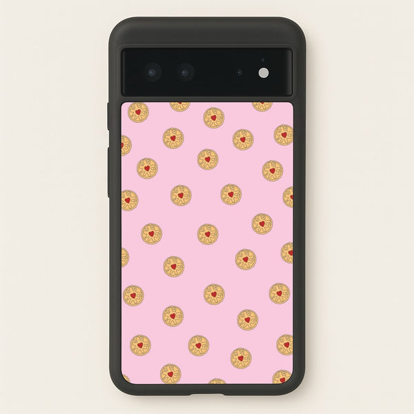Jammy Doggers - Biscuits Patterns - Biscuits Patterns Phone Case for Google Pixel 6