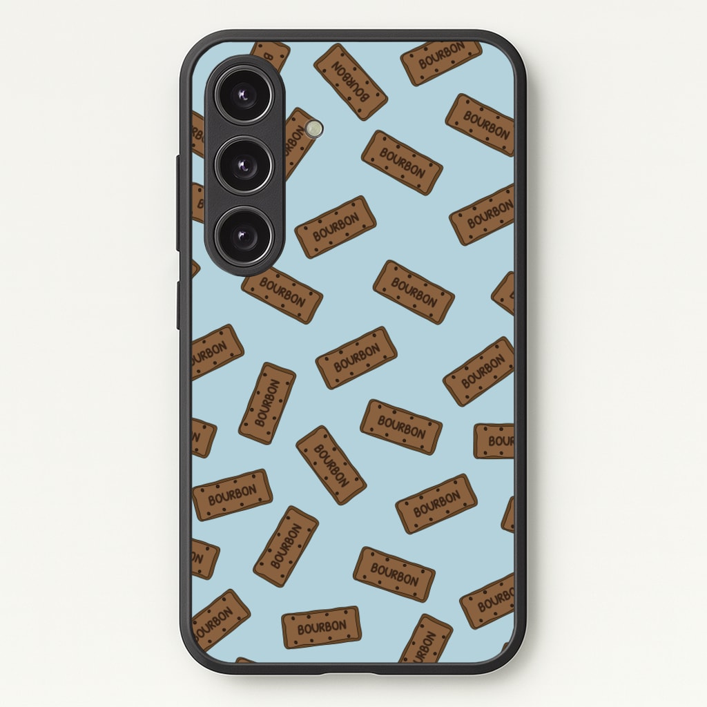 Bourbons - Biscuits Patterns - Biscuits Patterns Phone Case for Galaxy S24 Plus