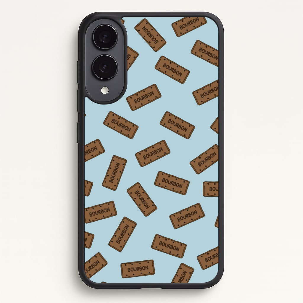 Bourbons - Biscuits Patterns - Biscuits Patterns Phone Case for Galaxy S25 Edge