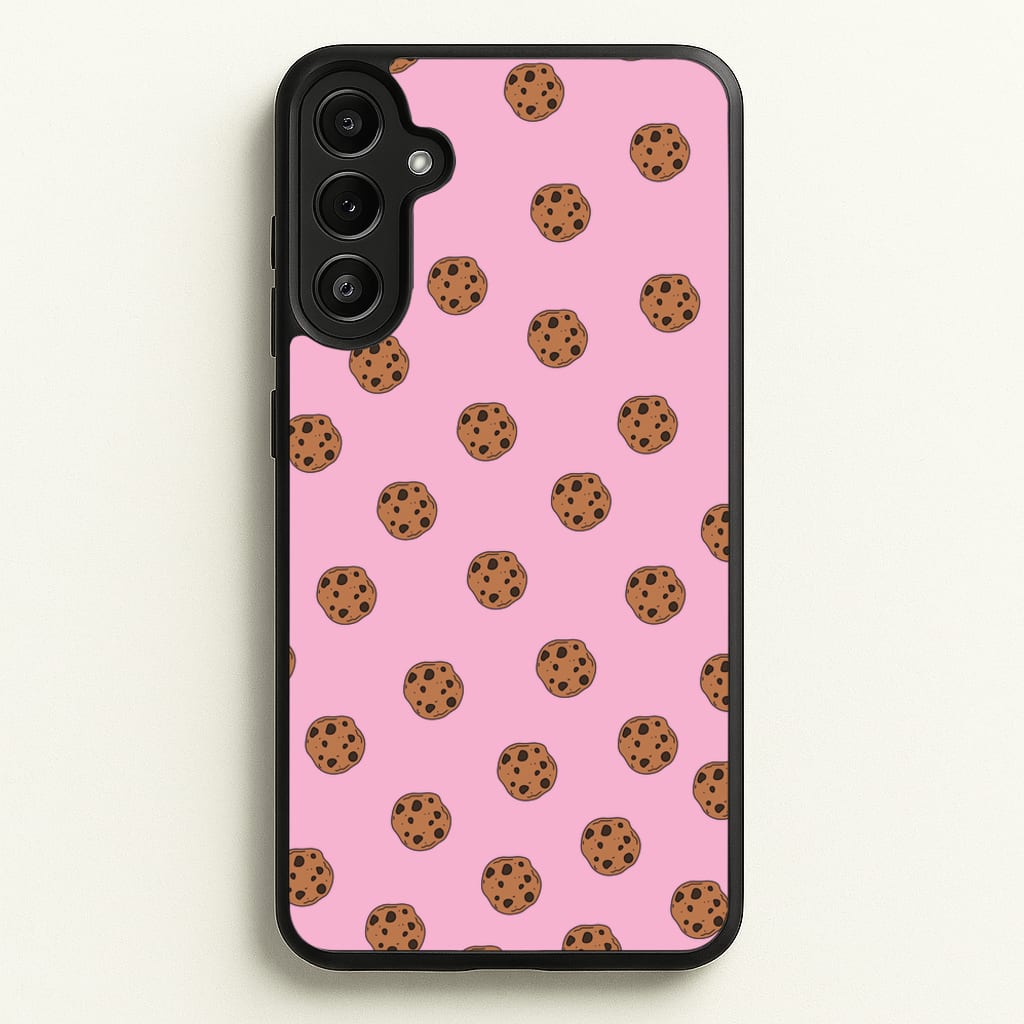 Cookies - Biscuits Patterns - Biscuits Patterns Phone Case for Galaxy A34