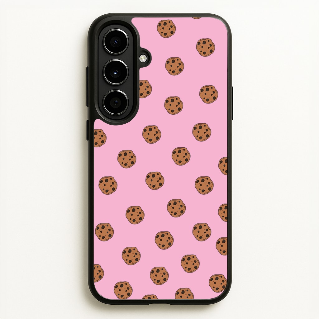 Cookies - Biscuits Patterns - Biscuits Patterns Phone Case for Galaxy A56
